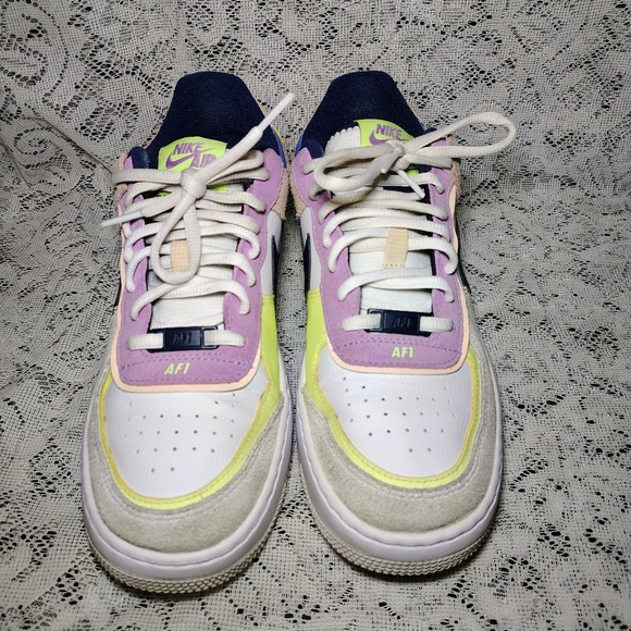 Nike Air Force 1 Shadow Photon Dust Women's Size 9 - Picture 3 of 8